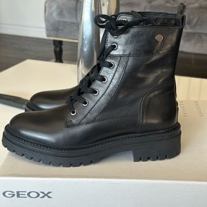 Geox Iridea combat boot